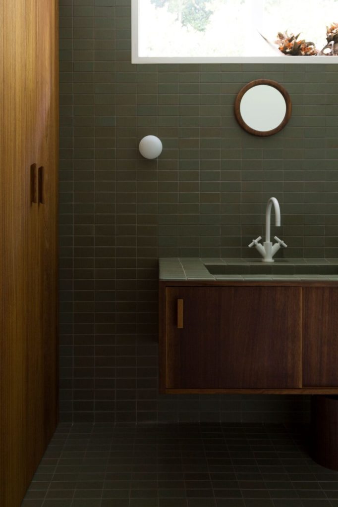 The green bathroom is a thing on Pinterest